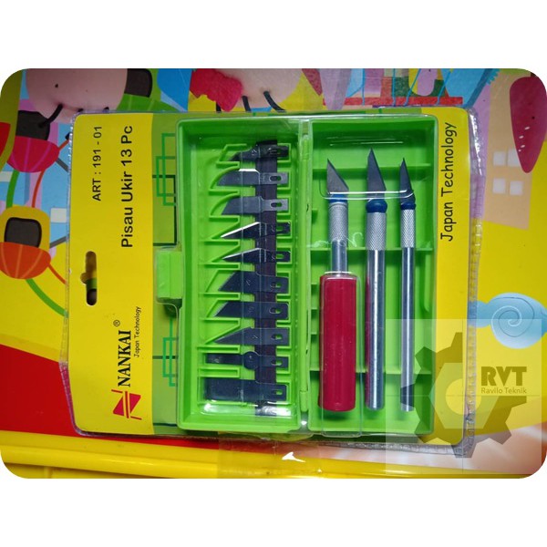 

PISAU UKIR NANKAI 13 PCS ALAT UKIR KAYU NANKAI SET 13PCS