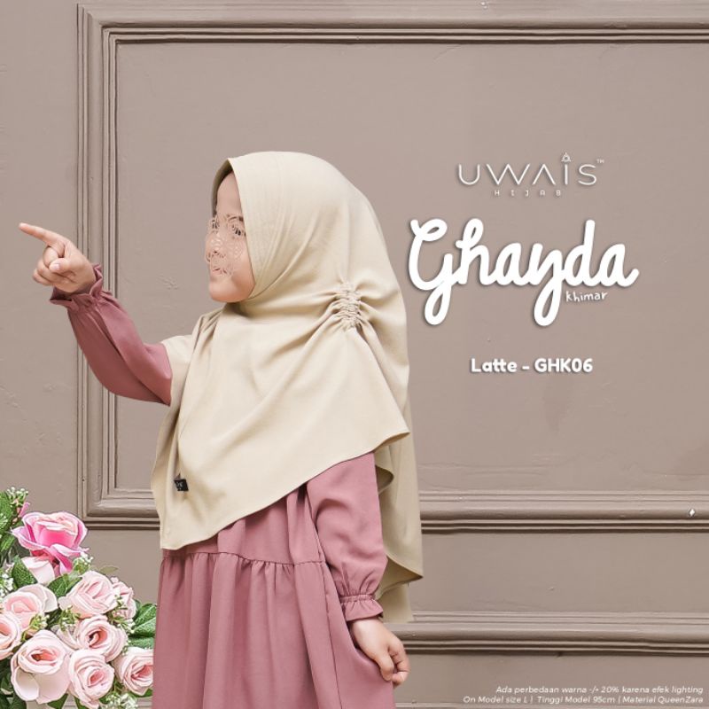 Ghayda khimar kids by uwais hijab