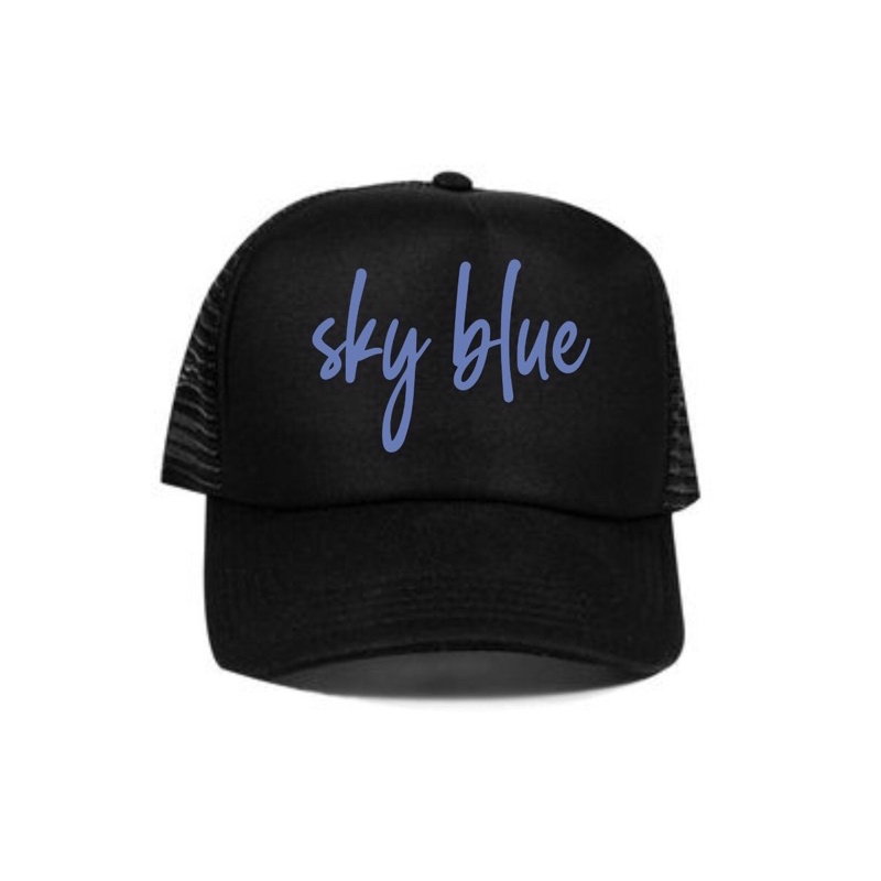 Topi Trucker Sky Blue