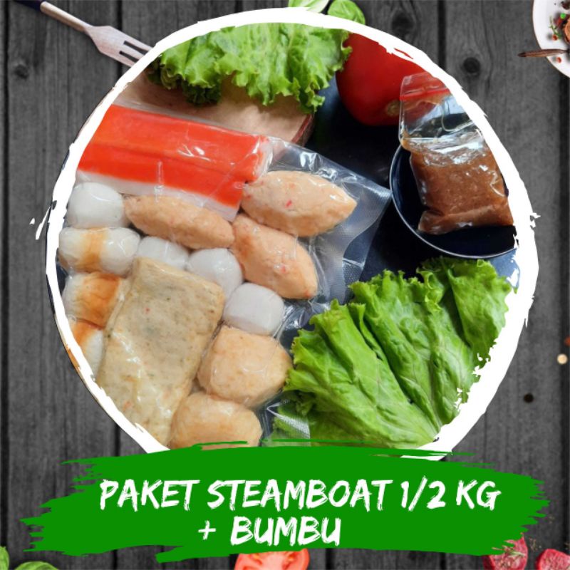 

Steamboat paket 1kg (free bumbu)