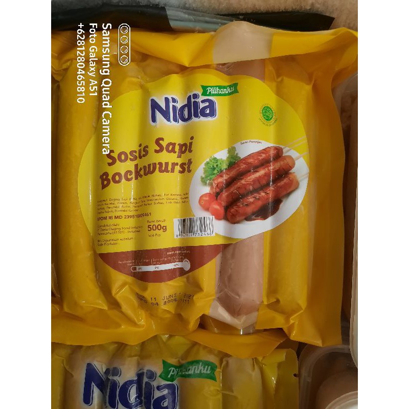 Sosis Nidia Isi 6