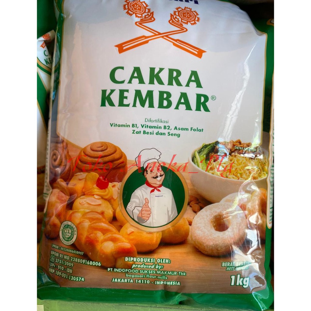 

Promo Cakra Kembar Premium tepung terigu 1kg