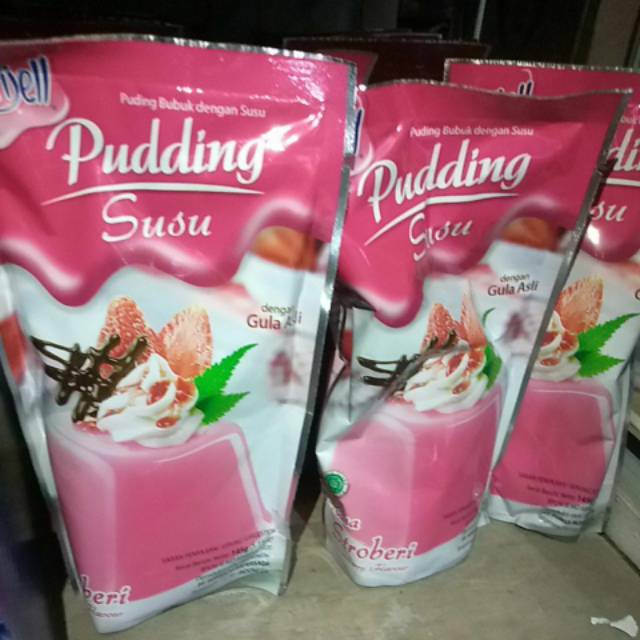 LAGI PROMO!!! Puding Susu Strawberry