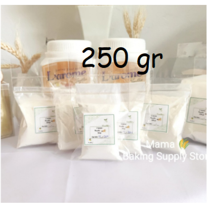 

Larome 250 Gr Vanilla Milk Powder Bubuk Vanilla Susu Repack