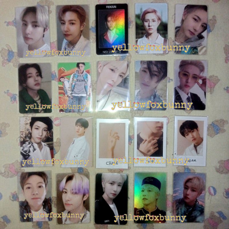 WTS NCT PHOTOCARD ALL ABOUT RENJUN KIHNO RELOAD, PAST RESONANCE, AC, DAD V1, CRAZY, BORING, AR CLIP 
