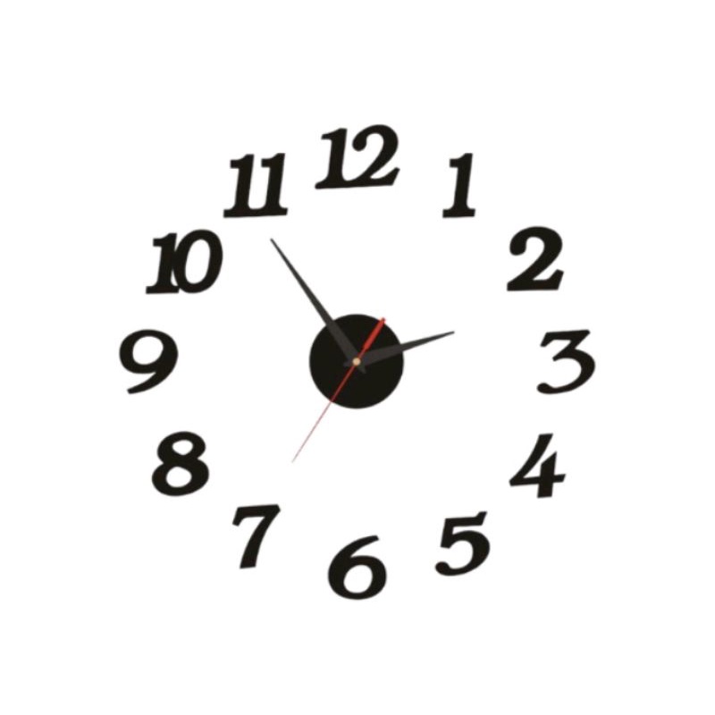 Jam dinding jumbo/tempel