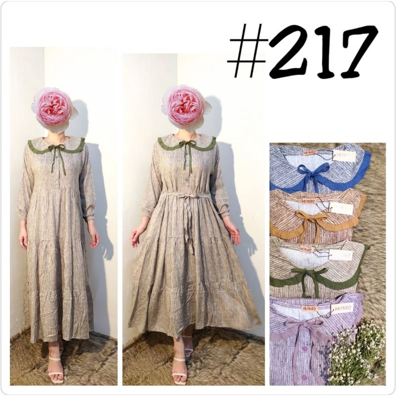 Gamis Rayon Moniq #217