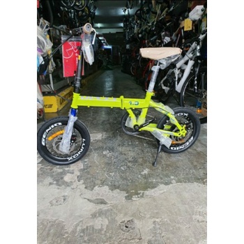 Jual Sepeda lipat Folding Bike 16 inch Genio Lunox 1.0 7 Speed by United Berkualitas