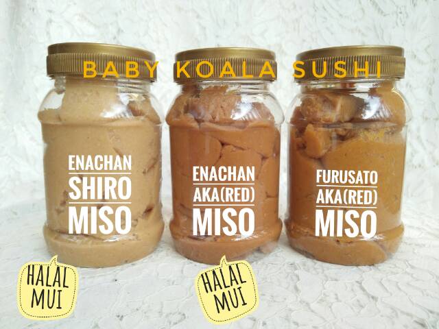 ENACHAN Pasta Miso Putih 200 g Halal │ Tauco Ala Jepang untuk Sup Miso Soup Ramen Udon