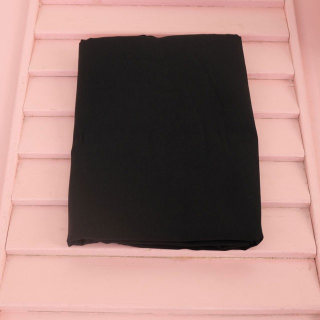 Jilbab Segiempat Wolfis 130x130  ( Kerudung Syari Polos )-HITAM