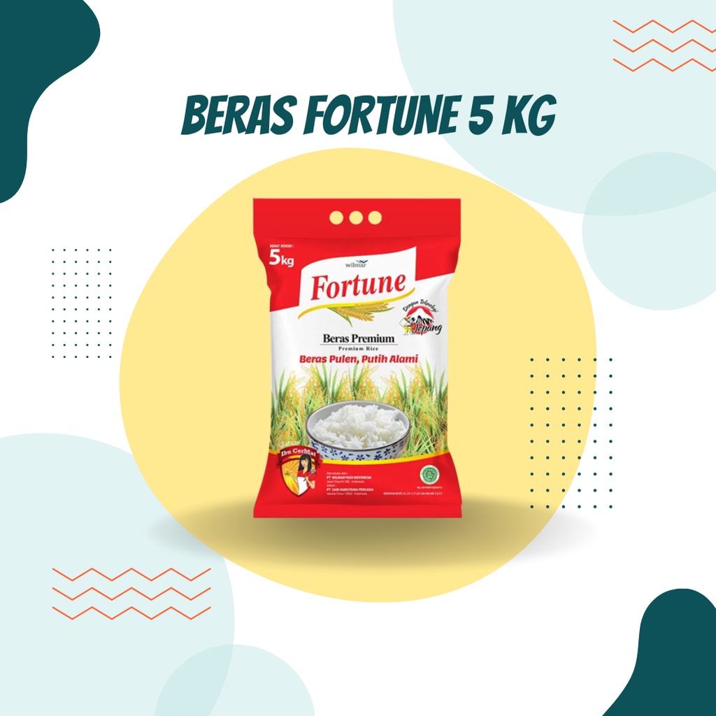 

Beras Fortune 5 kg