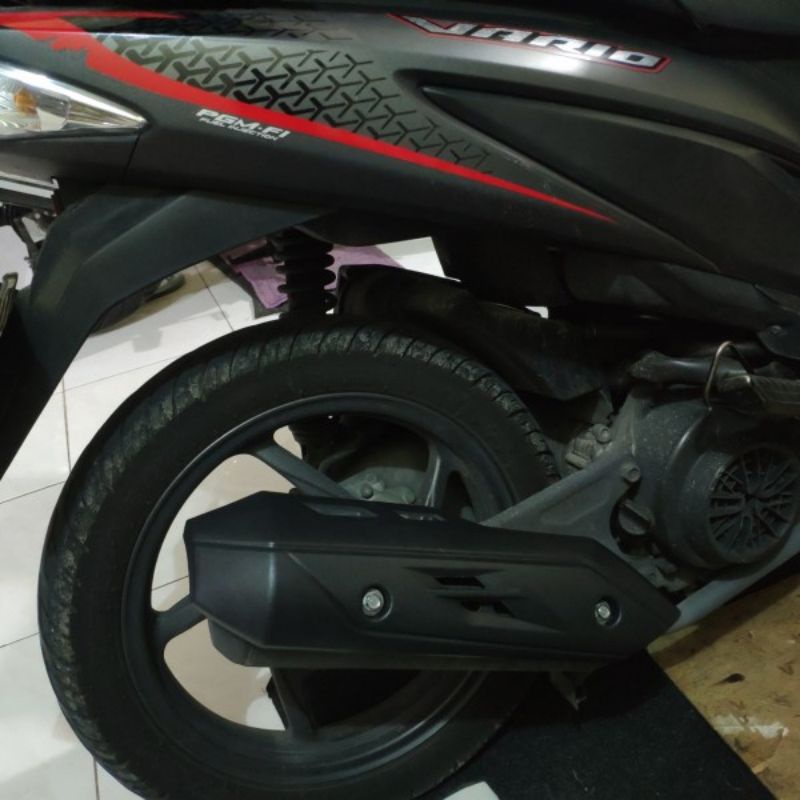 Tutup Knalpot Vario 110 Fi - Cover Tameng Knalpot Vario 110 Techno - Tameng Knalpot Motor Vario 110