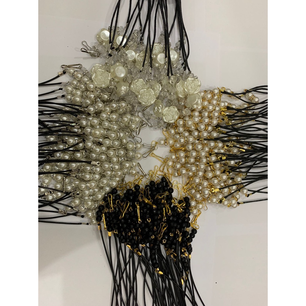 Kalung MaskerMutiara | Tali Masker Kalung | Kalung Strap Masker
