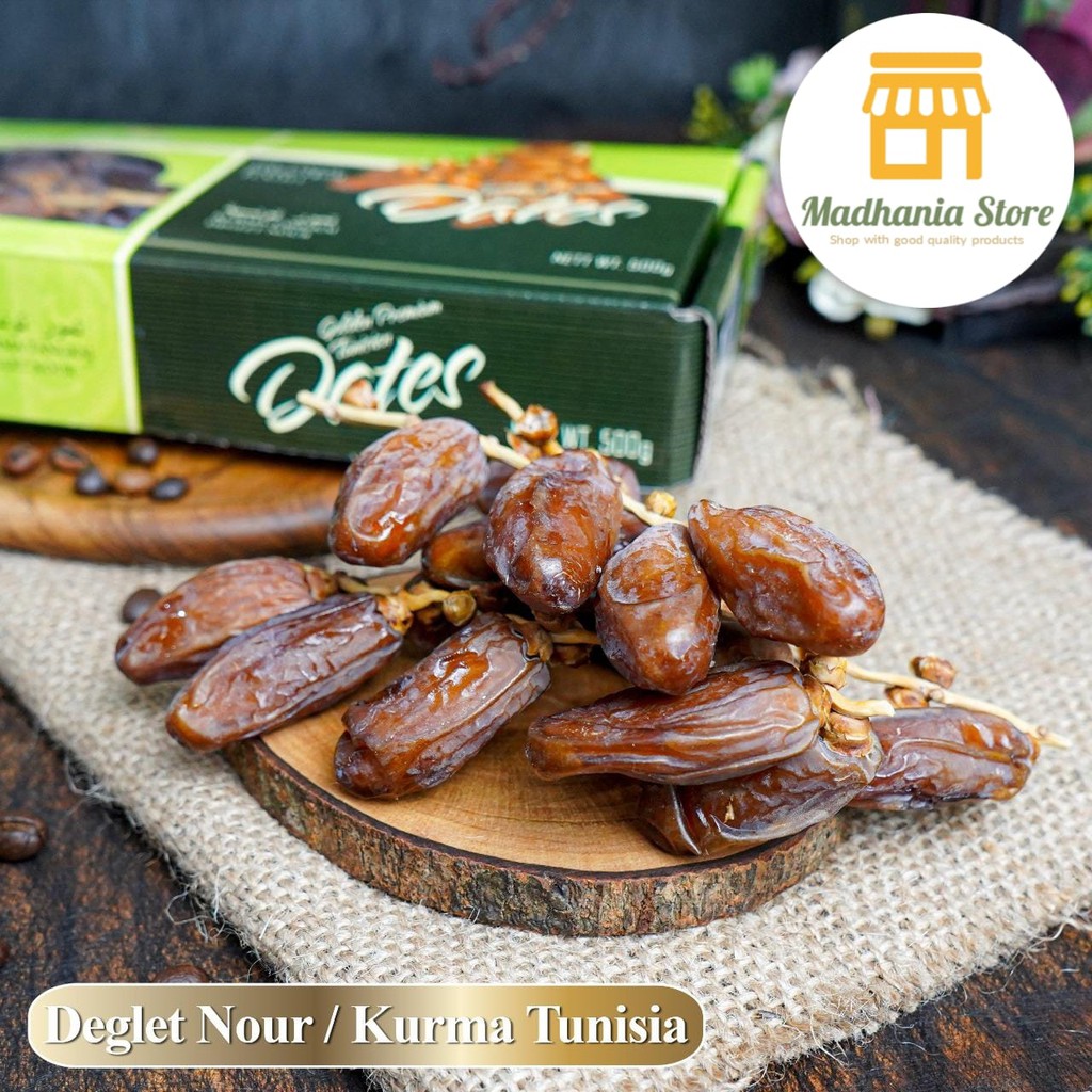 

[COD] Kurma Deglet Nour Tunisia Tangkai 500 Gram PREMIUM / OLEH2 HAJI UMROH