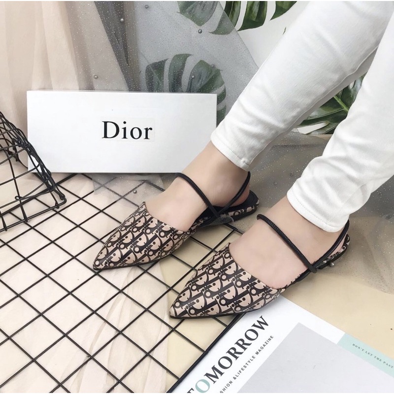 Flatslop DI3128 sendal wanita import realpict