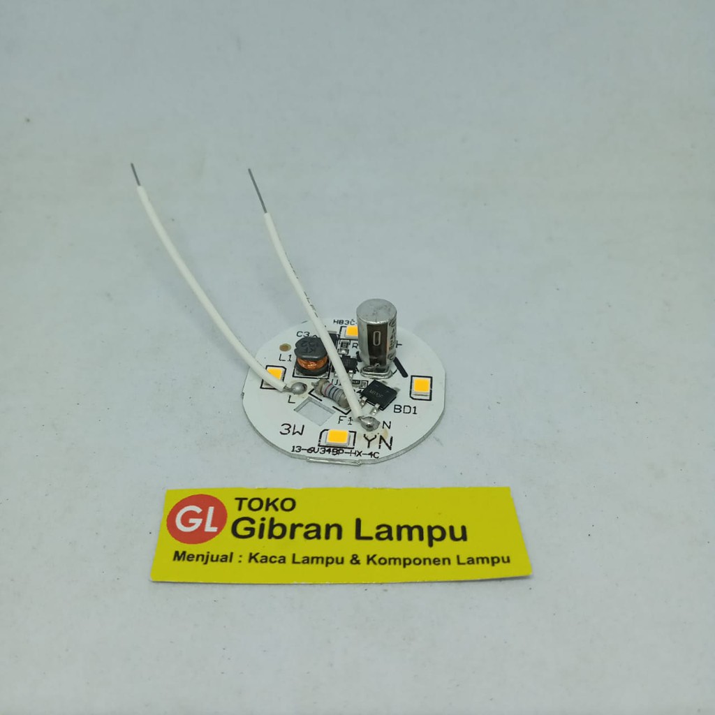 PCB Mata Lampu LED 3w Tanpa Driver - Langsung 220V (BM)