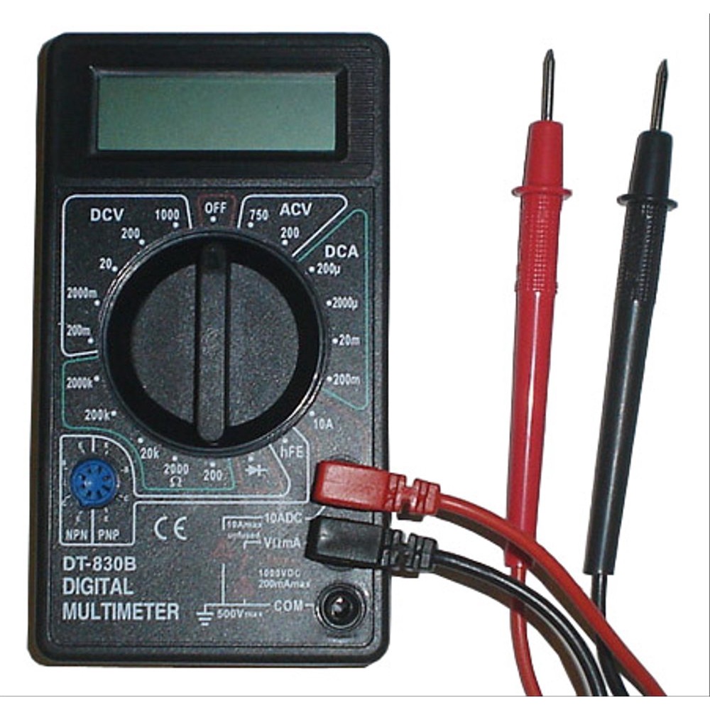 Multitester digital Alat Pengukur Arus Listrik Multimeter Avometer multitester digital LCD