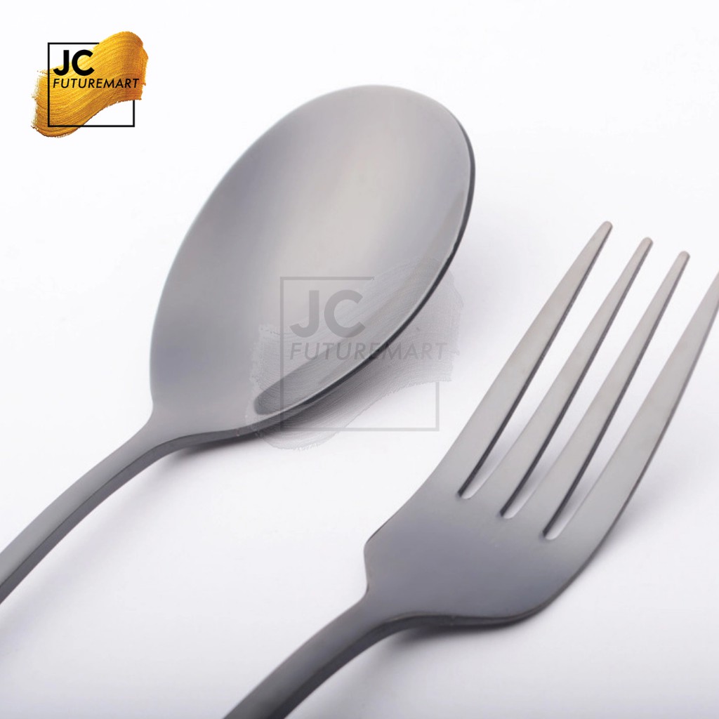 PAKET SENDOK GARPU SUMPIT STAINLESS STEEL SET STYLE KOREA - SUJEO