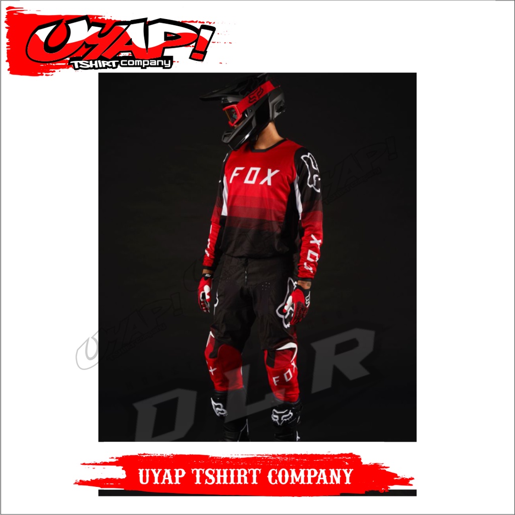 FOX FAZR  /Baju Trail/Motocross & Gowes/MTB / Mountain Bike / Downhill / BMX / MX LENGAN PANJANG BIS