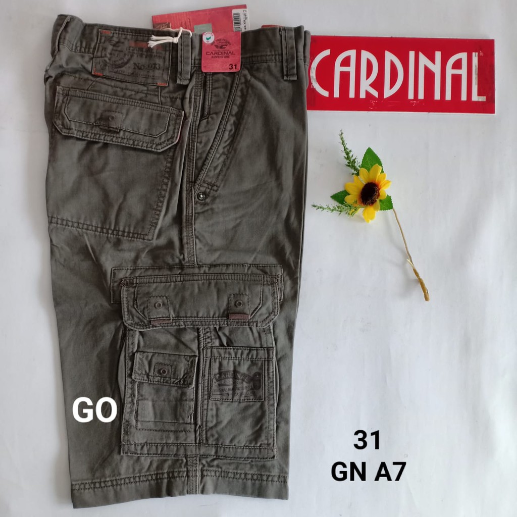 gos 31-KPL 2 CARDINAL KEMPOL CASUAL Celana Pendek Cowok Celana Kempol Fashion Pria Brand Kekinian
