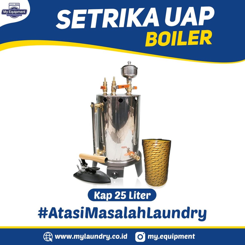 Setrika Uap Boiler Pontianak 25 Liter