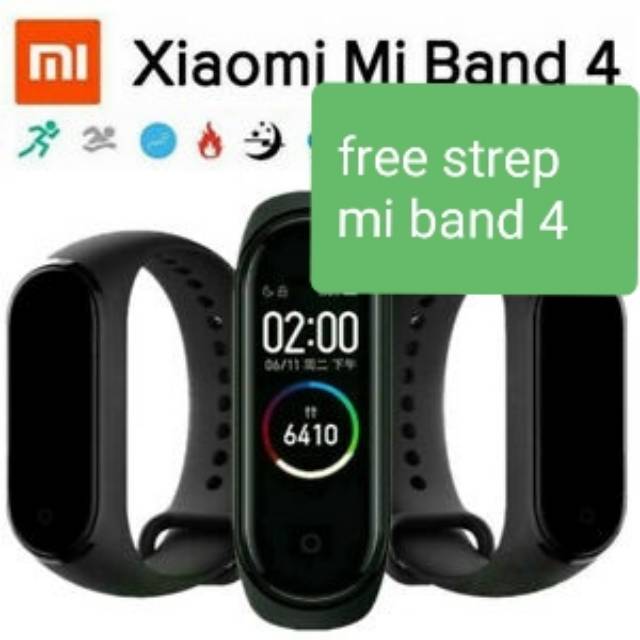 Smatc watch Mi band 4 ATM water resistant