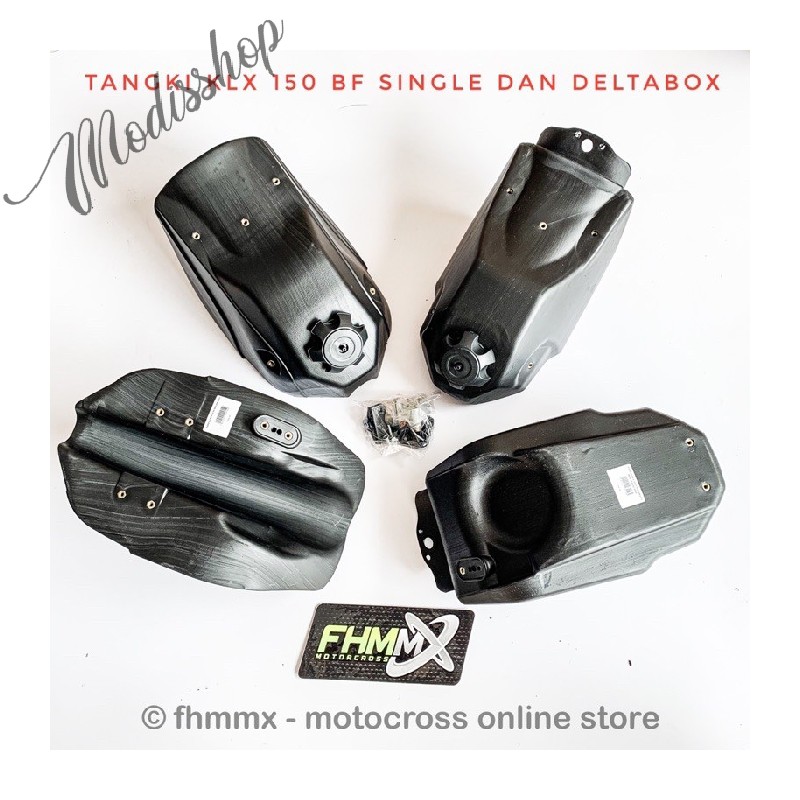 TANGKI KLX 150 BF DELTABOX DAN RANGKA TUNGGAL