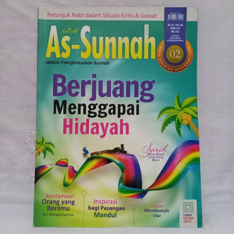 majalah as sunnah berjuang menggapai hidayah inspirasi pasangan mandul keutamaan berilmu