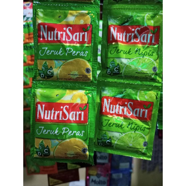 

Nutrisari Jeruk Manis dan Nutrisari Jeruk Peras