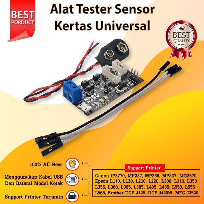 Alat Tester Portable Sensor ASF Canon MP237 iP2770 MP258 MP287 MX328 New