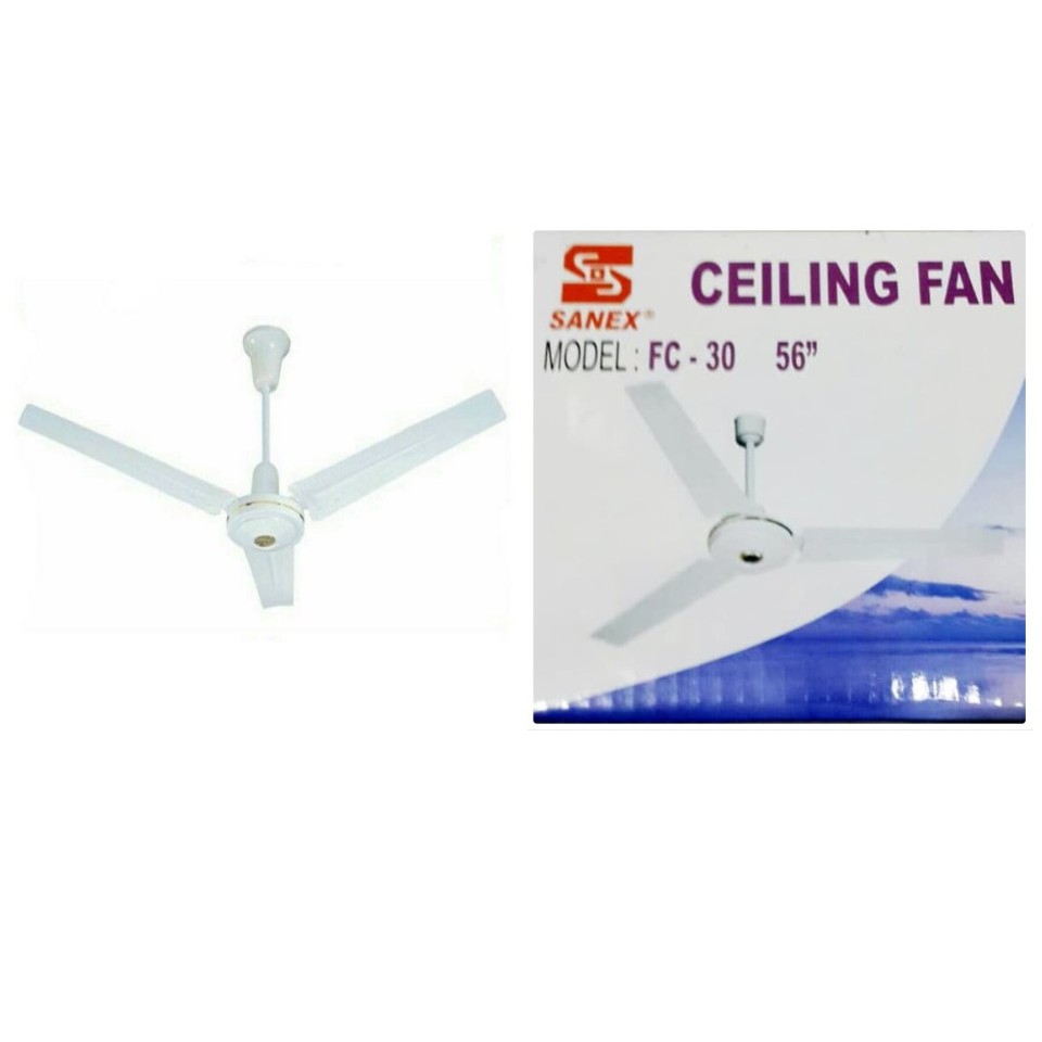 Kipas Angin Langit-Langit (Ceiling Fan) Sanex 503 Ukuran 56 Baling Besi-Paling Murah