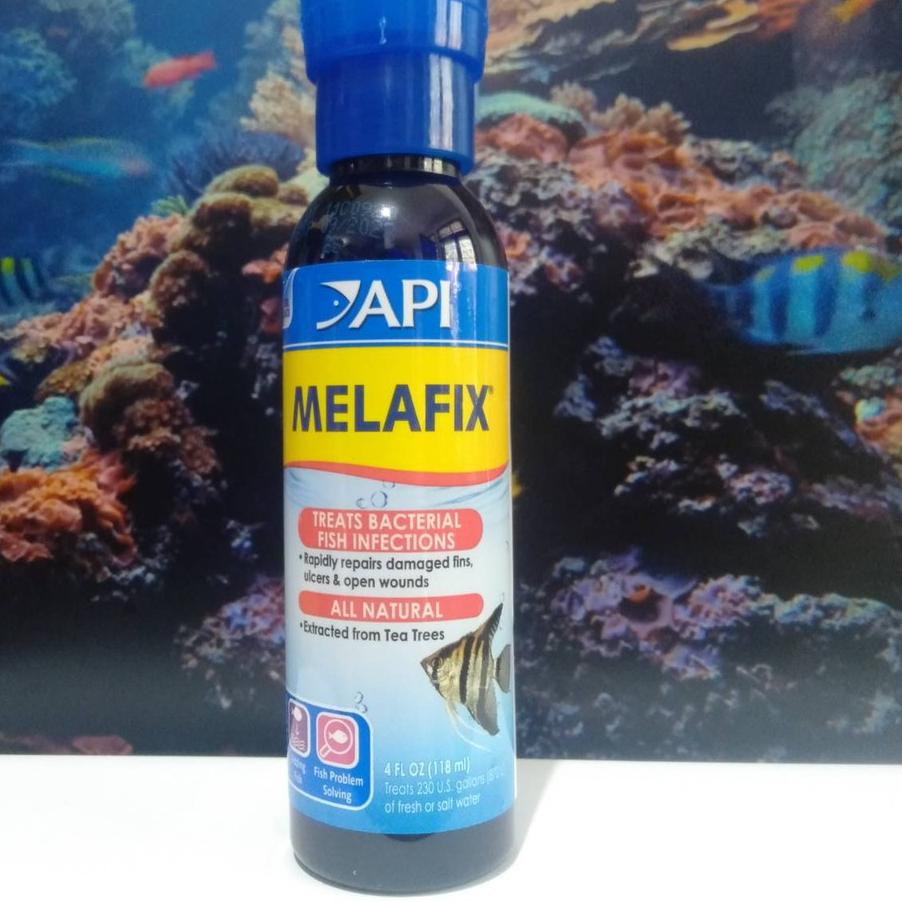 Model baru - MELAFIX 118 ML OBAT IKAN ORIGINAL USA