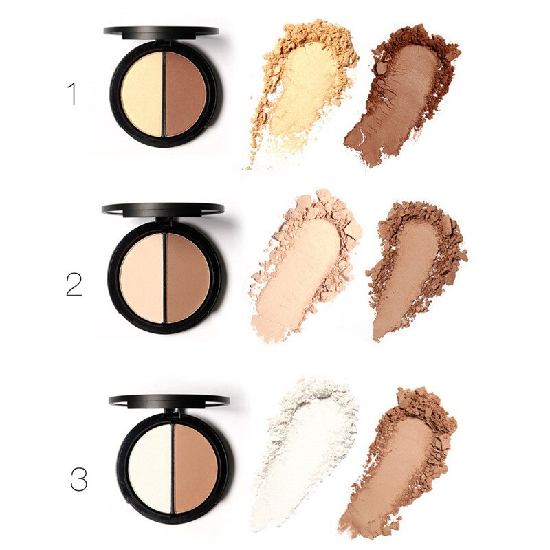 Focallure Duo Contour And Highlighter Powder Cake Focallure Contour Pallete Focallure Highlighter Pallete Focallure Contour Focallure Highlighter Focallure Bronzer Focallure Highlighter Contour