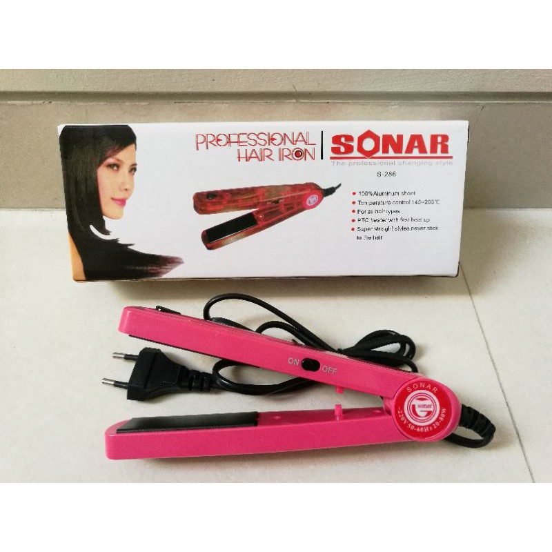 CATOK RAMBUT SONAR SN-286 PROFESIONAL HAIR IRON pelurus rambut style rambut