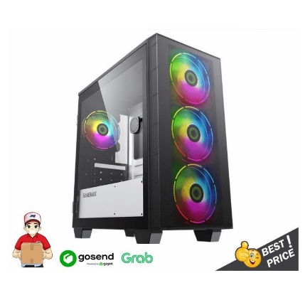 PC GAMING Ryzen Ryzen 5 5600x GTX 1050TI SSD siap tempur