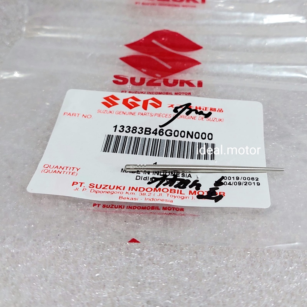 Jarum skep karburator Suzuki Spin original 13383 46G00 000
