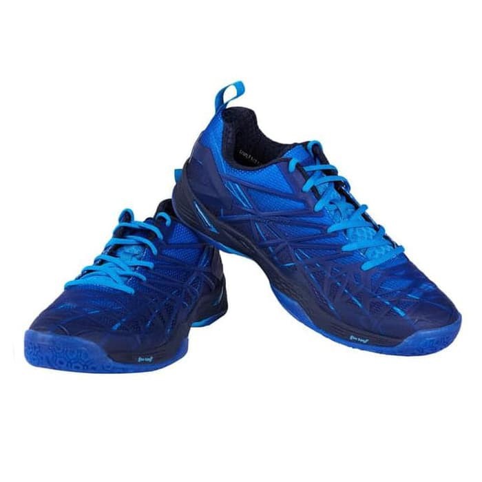 Perfly Sepatu Badminton BS990 Dewasa Biru - Ori