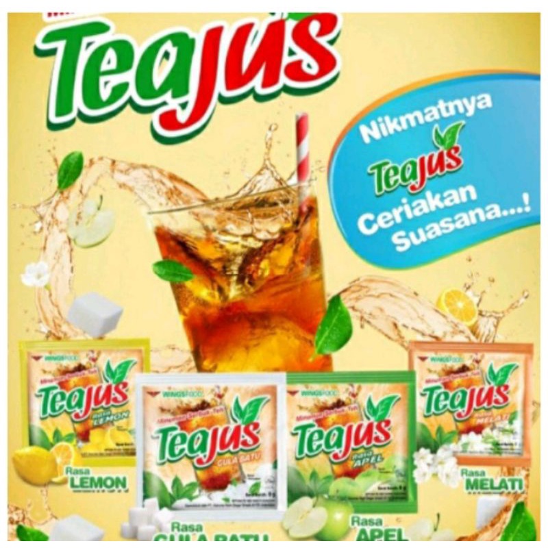 

Tea Jus Teh Serbuk Minuman Sachet Renceng 10 sachet