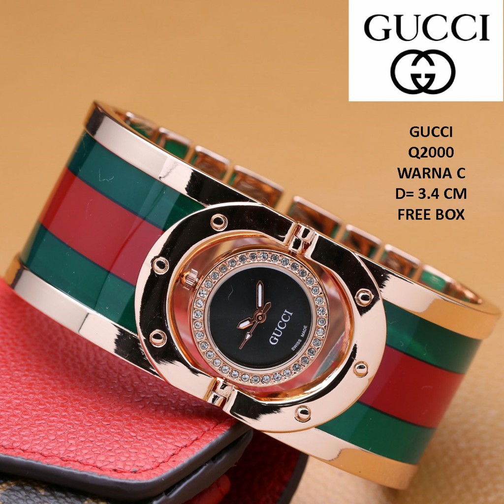 Hot Jam tangan Gucci Gelang TWIRL Premium Kekinian