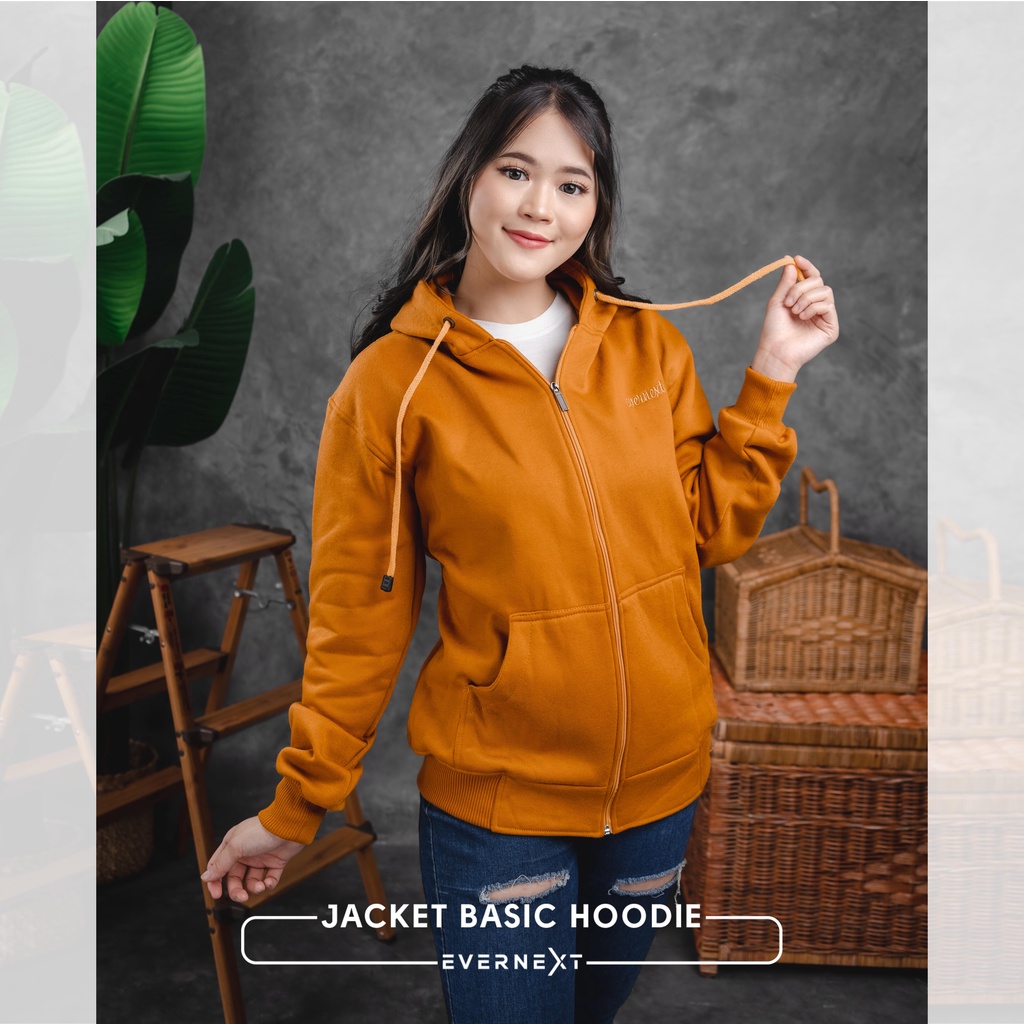 Jaket HOODIE Wanita Sweater Polos Cewek Pullover