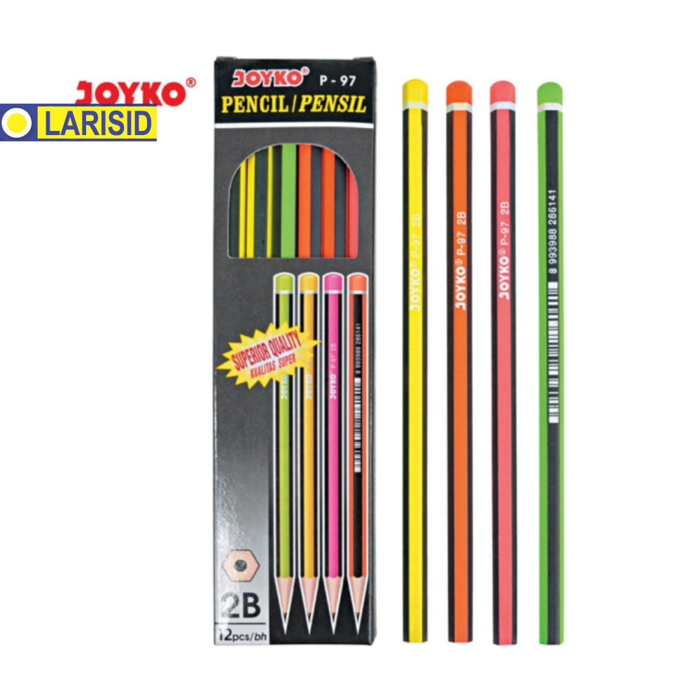 

PENCIL PENSIL JOYKO P-97 2B 1 BOX 12 PCS