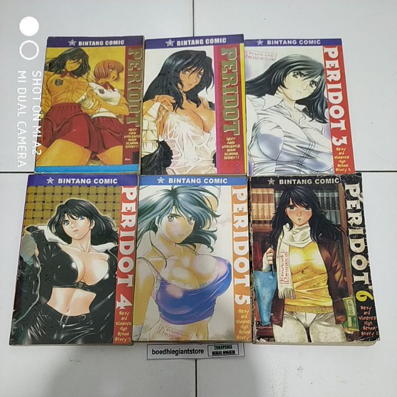 komik peridot 1-6 tamat, kolpri