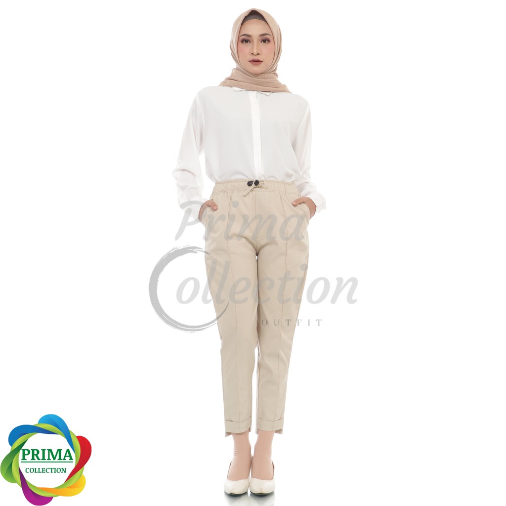 CELANA VILLY BAGGY PANTS KERUT