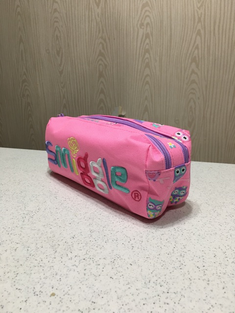 Smiggle Pencil Case Soft Original Pink Owl