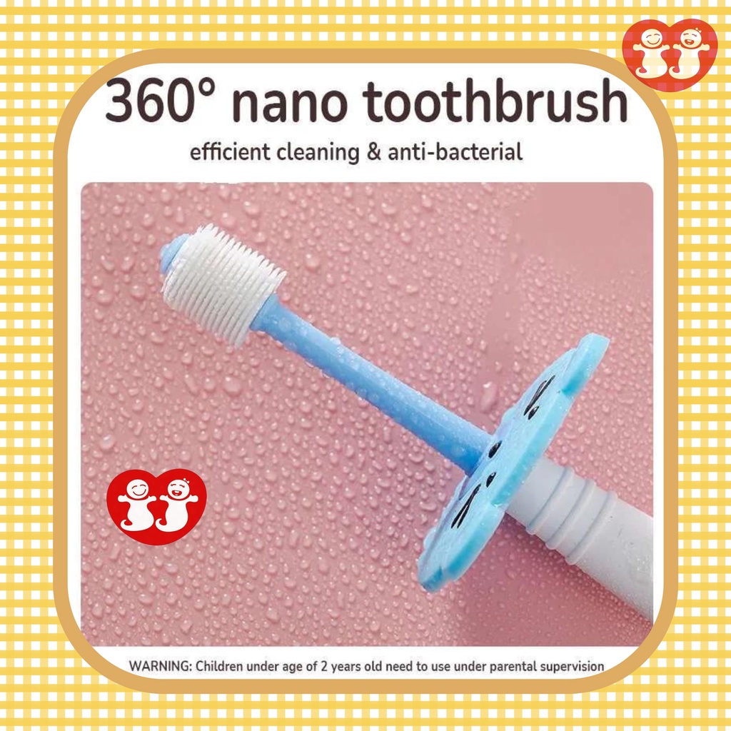 Sikat Gigi Anak Bayi Lembut 360 Derajat Baby Training Toothbrush