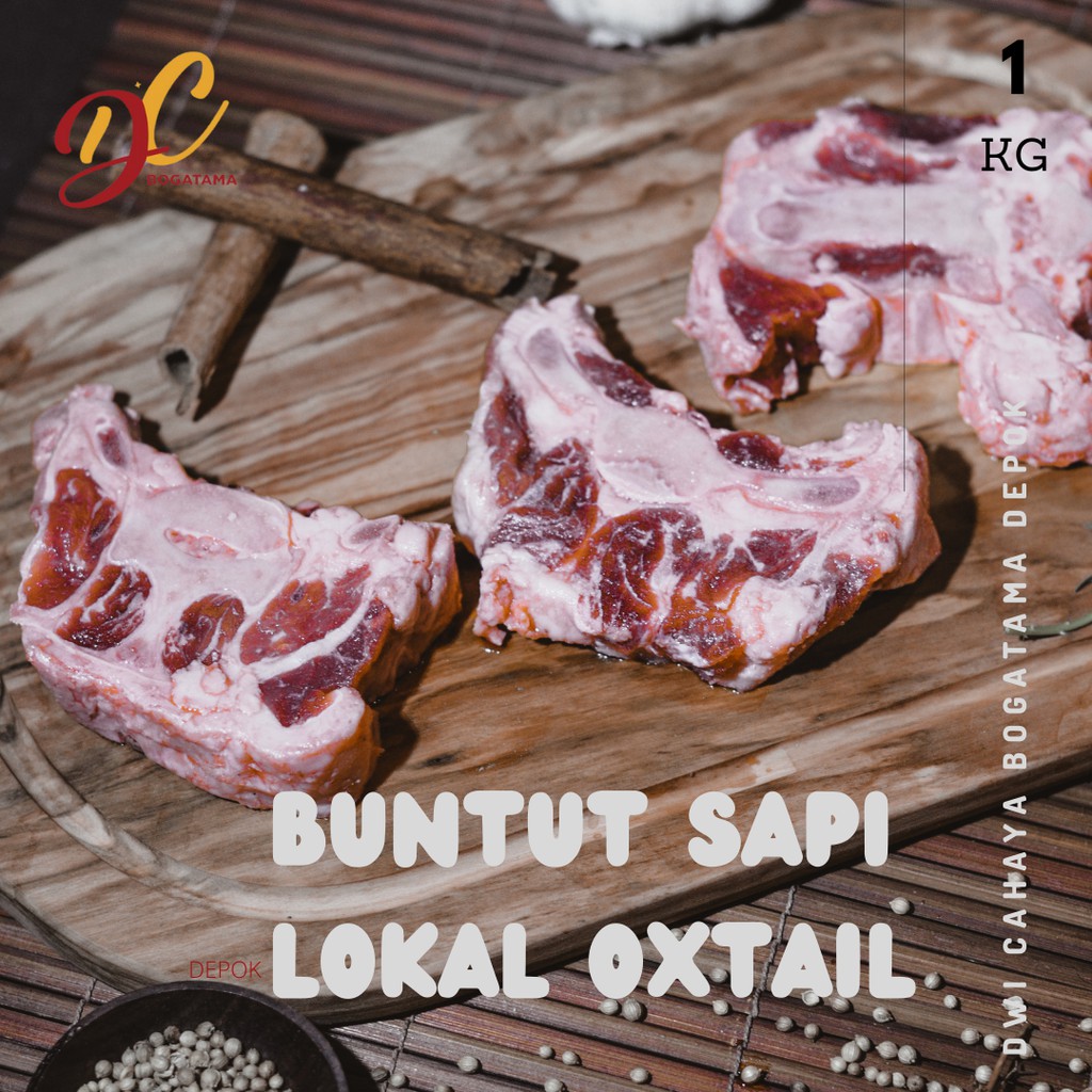 

Buntut Sapi Lokal Oxtail 500 gram