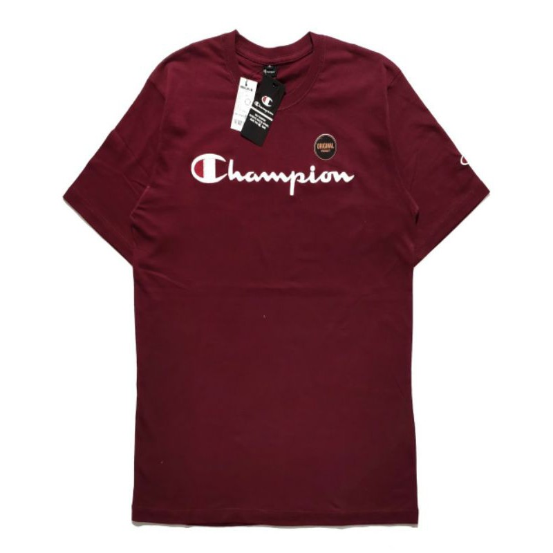 KAOS CHAMPION BORDIR TERLARIS / KAOS BRANDED KEKINIAN/ KAOS DISTRO / TSHIRT