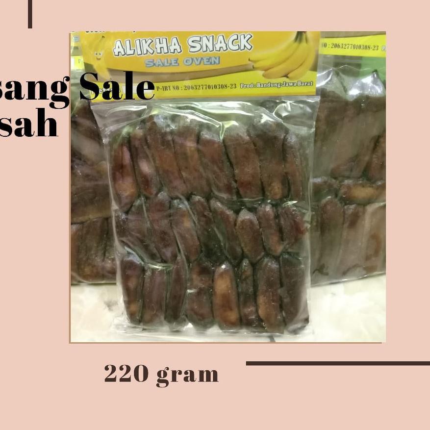 

Grosir Pisang Sale Basah Berat 220gr / Pisang Sale Oven 6UU`