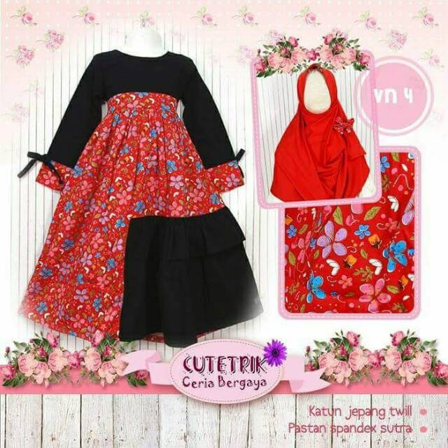 gamis Cutetrik gamis anak