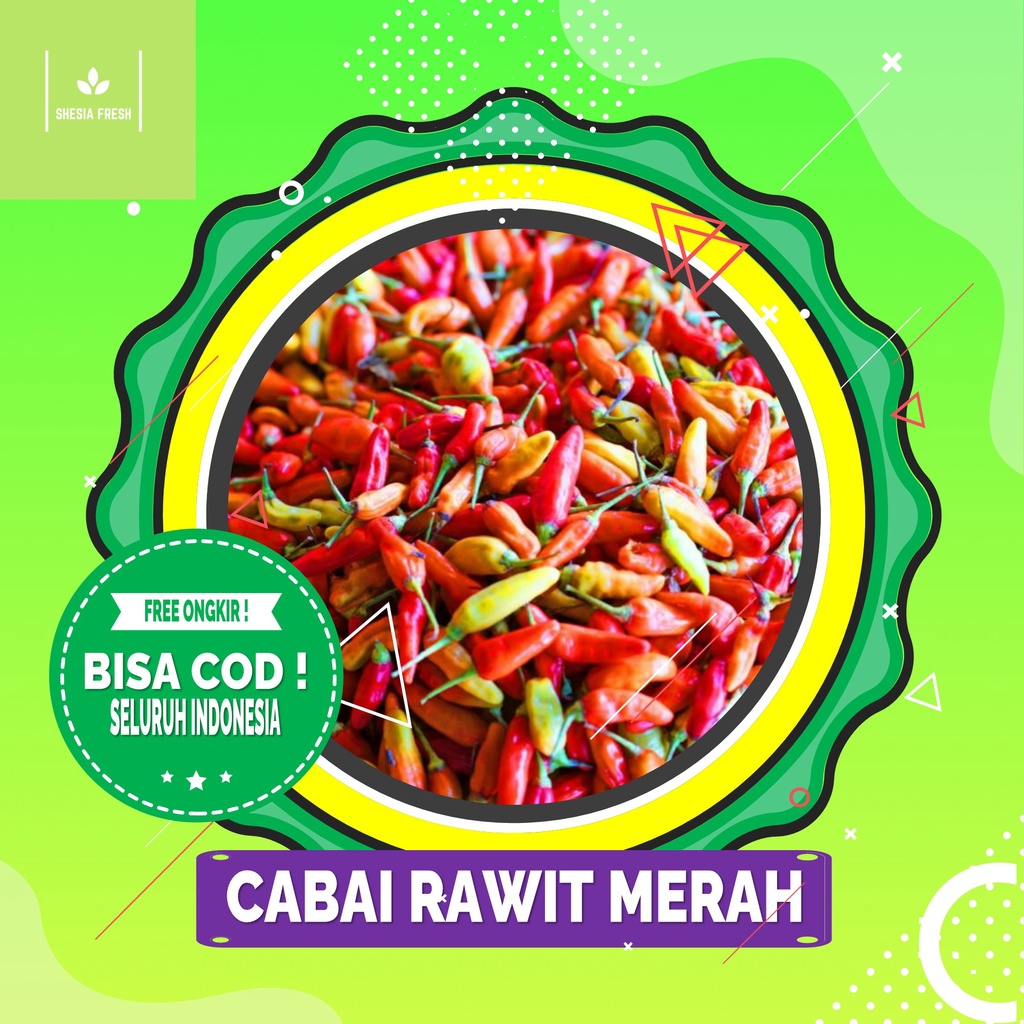 

Shesia Fresh - Cabe Rawit Merah Organik 250 gram